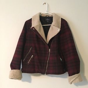 American Eagle plaid jacket